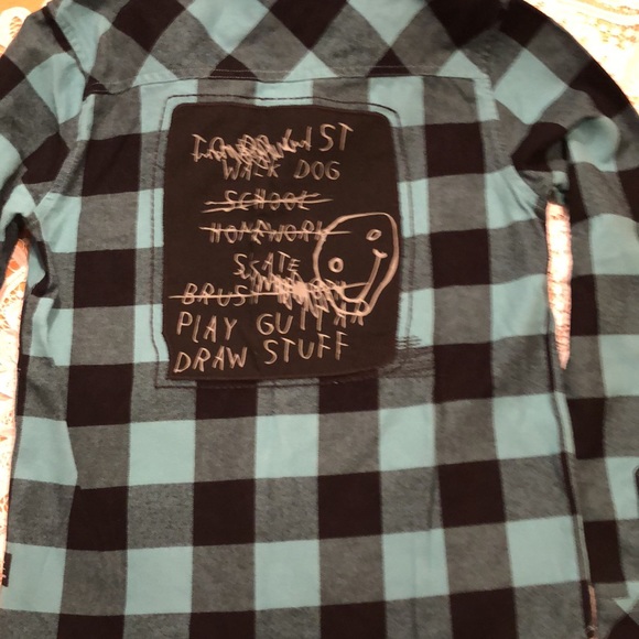 Tony Hawk Skater Flannel Button Down - Picture 3 of 8